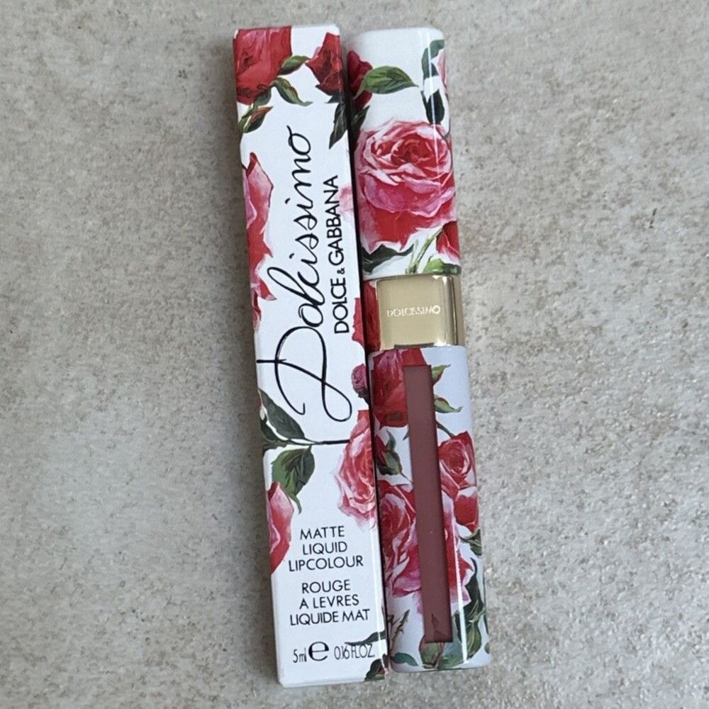 Dolce & Gabbana Dolcissimo Matte Liquid Lipstick #1 Natural – NIB